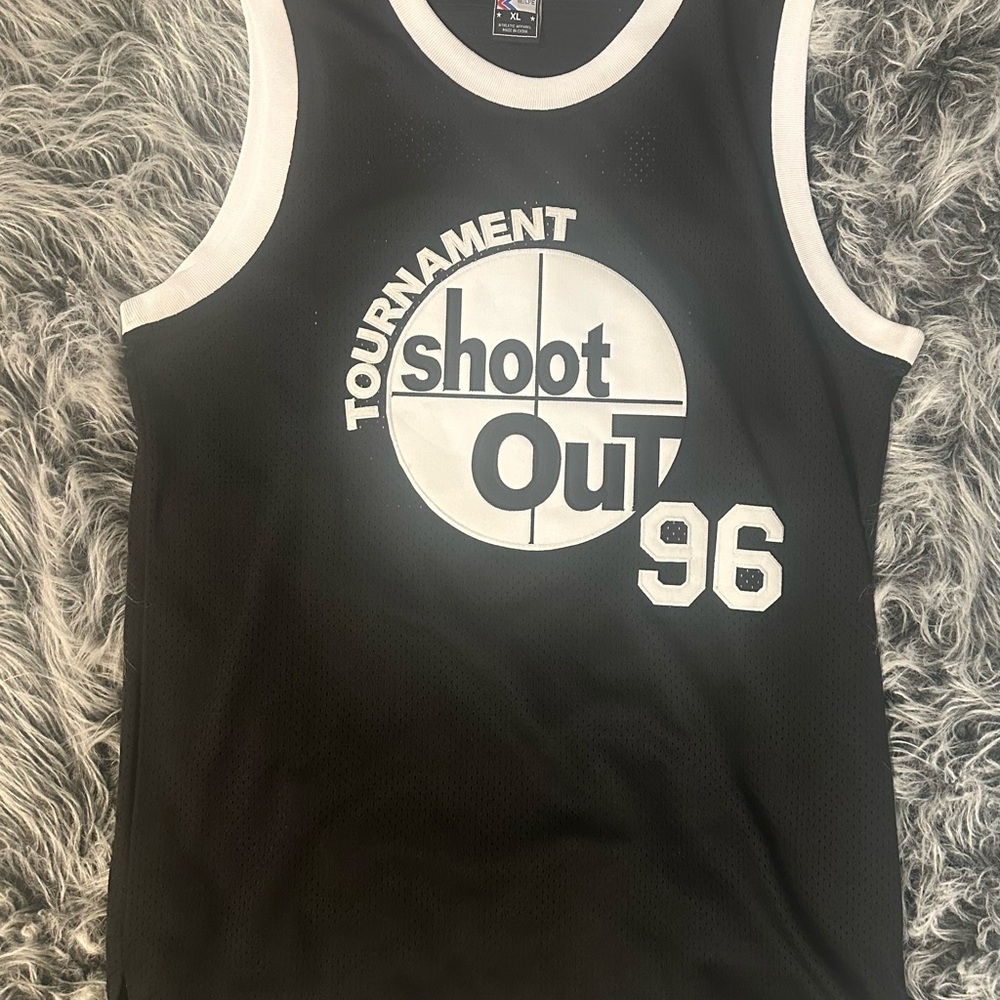 Black and White Tournament Shoot Out 96 Jersey
